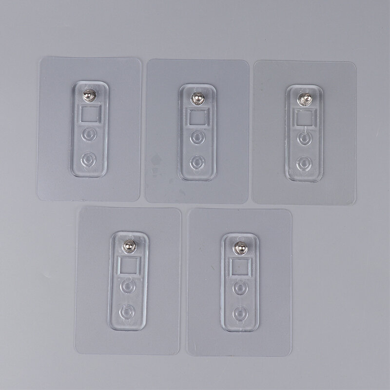5 Pcs No-punch Screw Sticker Strong Non-marking Hangers Nail-free Hooks Sticky Hooks Load-bearing Screws No-punch Screw Sticker