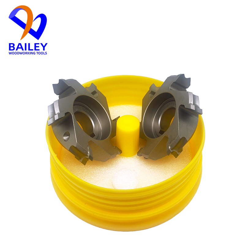 BAILEY 1 Pair 58x16x18mm 6Z TCT Fine Trimming Cutter For KDT NANXING Edge Banding Machine Woodworking Tool Accessories EC108