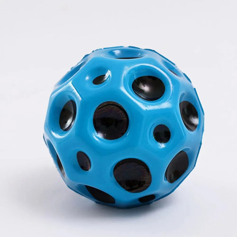 Anti-caduta Porous Soft Space Balls palla rimbalzante giocattolo per bambini Indoor Popping Sensory Fidget Toys For Adult Kids antistress Hole Ball