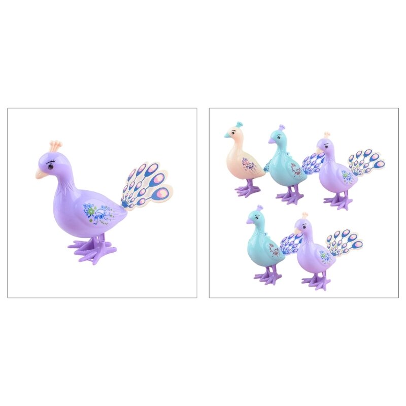 Wind Up Toy Crafts Bird Shaped Clockwork Toy Birthday Holiday Goodie Bags