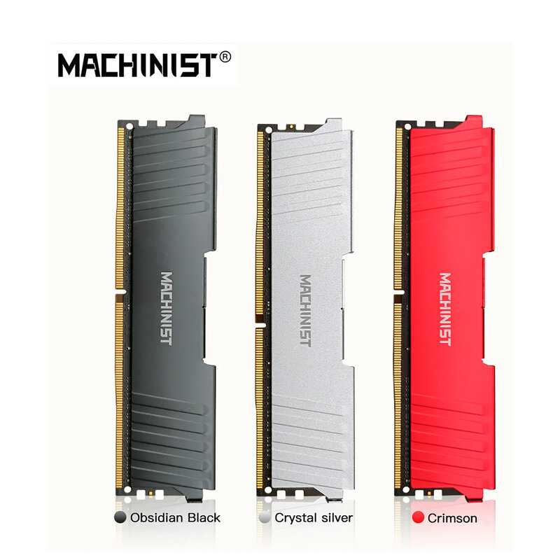 MACHINIST 데스크탑 메모리 지지대 방열판, DDR4 RAM ECC, PC DIMM, 모든 X99 마더보드용, 16GB, 2133mhz, 8GB, 2666mhz
