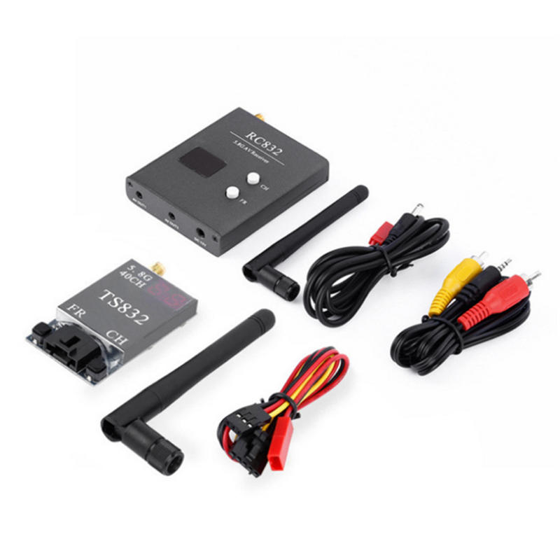 TS832 FPV Wireless Transmitter+RC832 Receiver 48CH 5.8GHz 600Mw with Antenna for FPV Multicopter RC Quadcopter