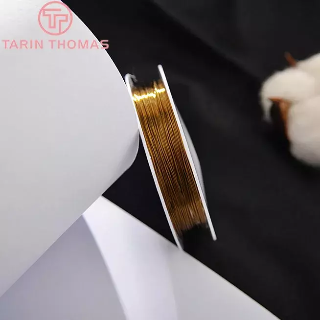 1 рулон 0,3 мм 0,4 мм 0,5 мм 0,6 мм 0,8 мм 1 мм античная бронза может сделать медную металлическую проволоку своими руками фурнитура аксессуары оптом