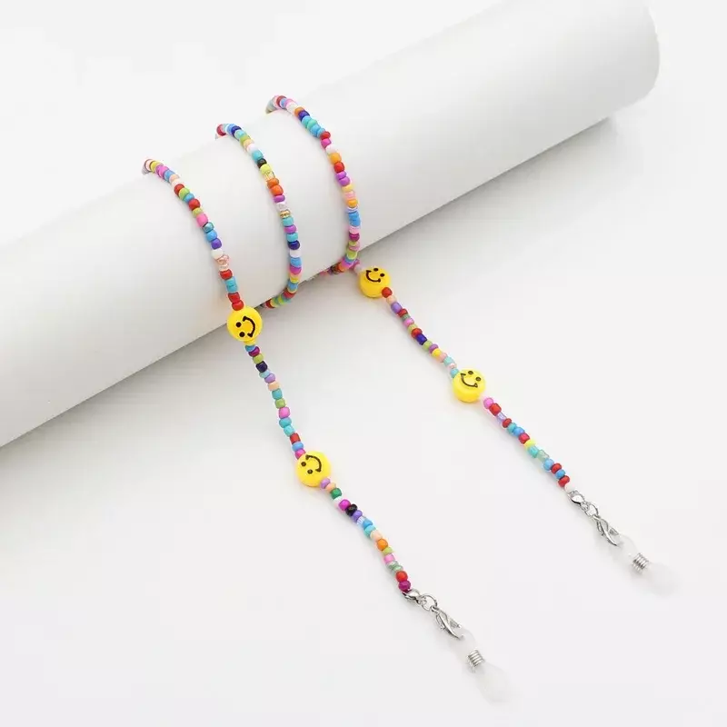 Аксессуары для очков в европейском и американском стиле, многофункциональное ожерелье с металлической цепочкой и жемчугом