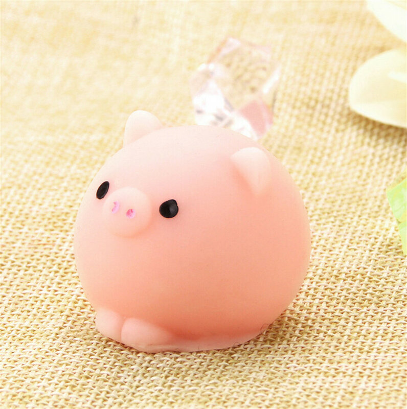 Cute Squishy Pig Ball, Mochi Squeeze Toy, Coleção Anti-stress, Fun Joke Gift, Novidade Gift, Home Decor