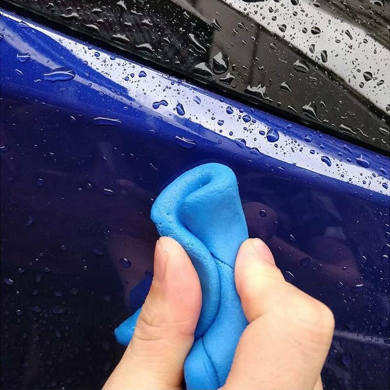 Magia azul Auto Car Wash Limpeza Bar de argila, Detalhando Wash Cleaner, Lama Remover, B6K0, ar Acessórios, 100g