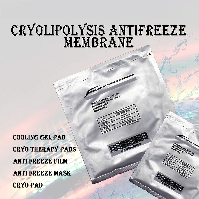 Anti-Freeze anticongelante membrana para gordura congelamento uso, emagrecimento máquina, 3 especificações, 28x2 8 27x3 0 34x42cm