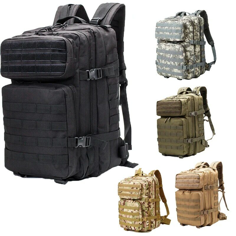 Hot Selling Good 40L Military Tactical Backpack Men Nylon Military Backpack Molle Waterproof Camping Hunting Fishing Travel Bag