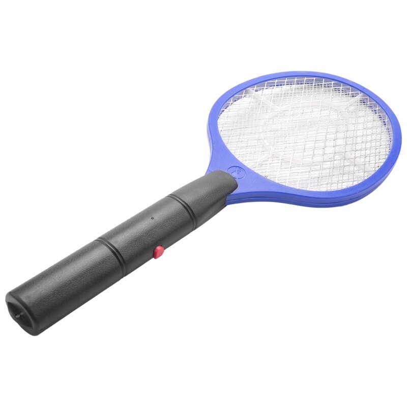 Raquette électrique anti-moustiques, actionnée par 24.com, pour tuer les insectes volants dans la maison ou le jardin