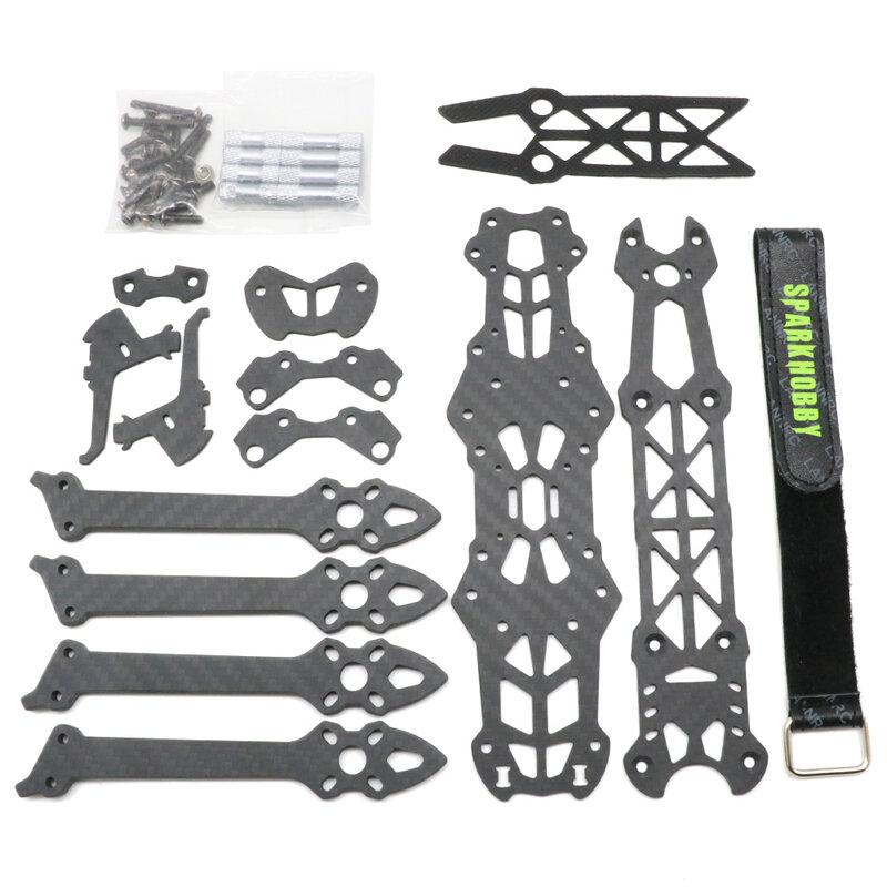 Mark4 7inch Carbon Fiber Frame 295mm Arm Thickness 5mm for Mark4 FPV Racing Drone Quadcopter Freestyle Frame Kit