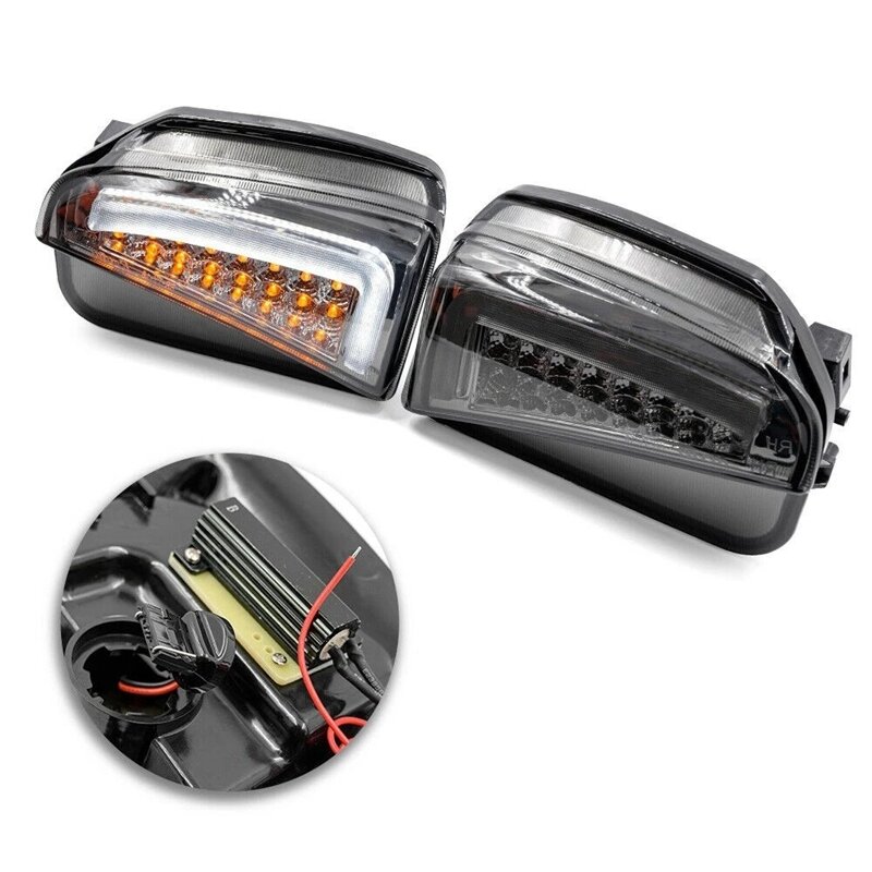 Автомобильная лампа для дневных ходовых огней, дневные ходовые огни для Toyota Prius XW30 12-15