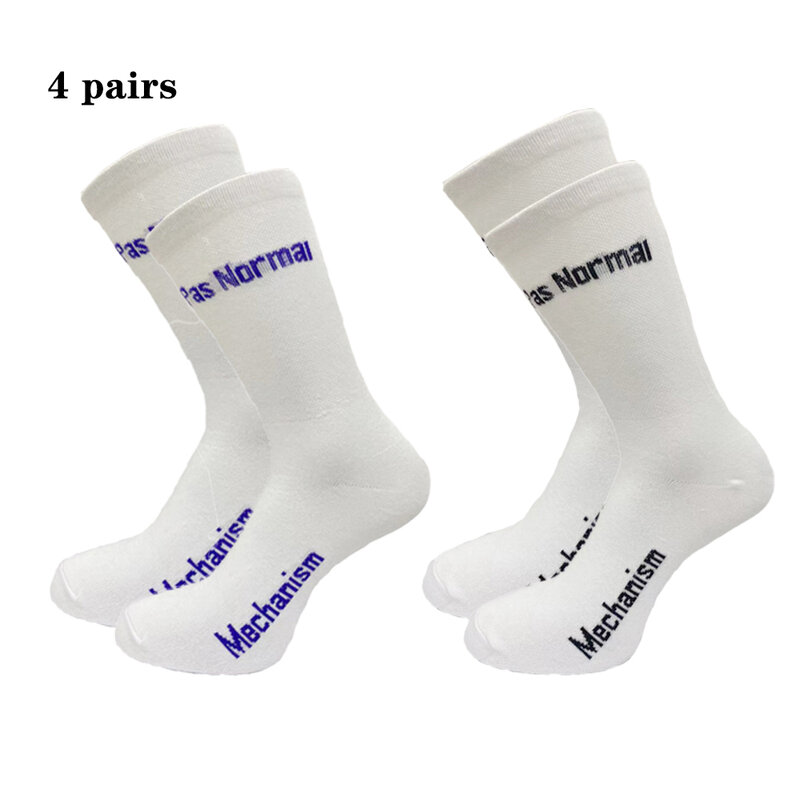 4 pairs Professional 2022 Cycling Socks breathable men's and women's sports running basketball compression socks