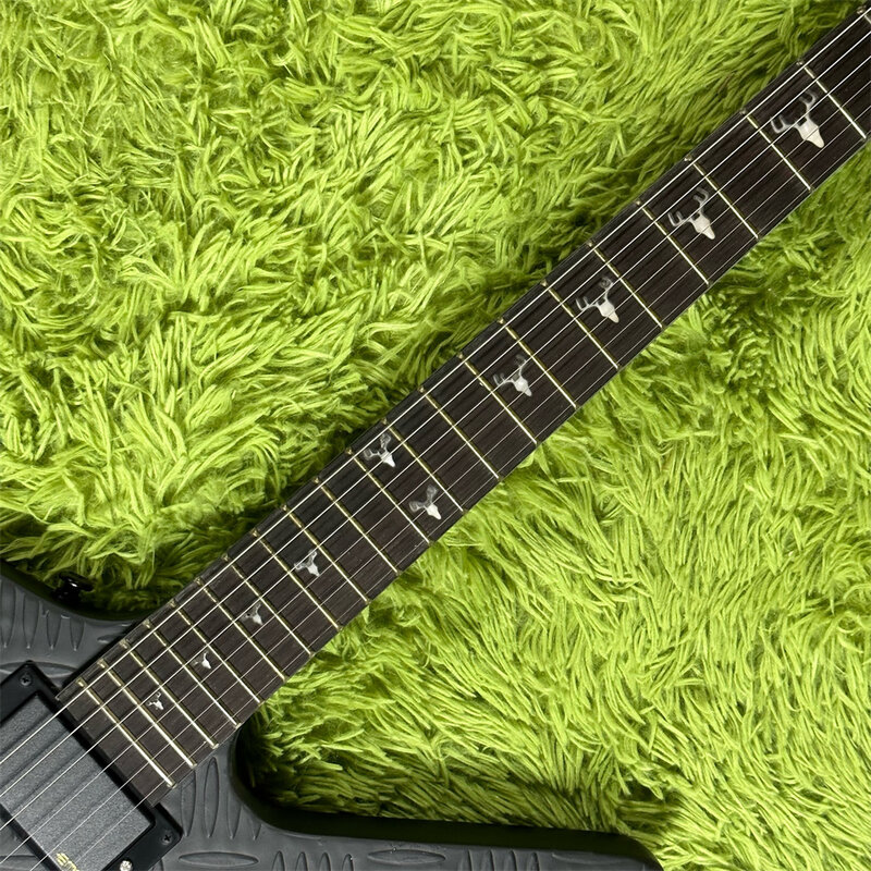 W magazynie wysokiej jakości czarna gitara elektryczna zamówienie zostanie wysłane natychmiast gitara gitara