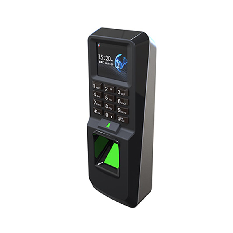 Toegangscontrole Vingerafdruk Tijdregistratie Machine 1.8 Inch Tft Biometrische 125Khz Rfid Toetsenbord Vingerafdruk Herkenningssensor