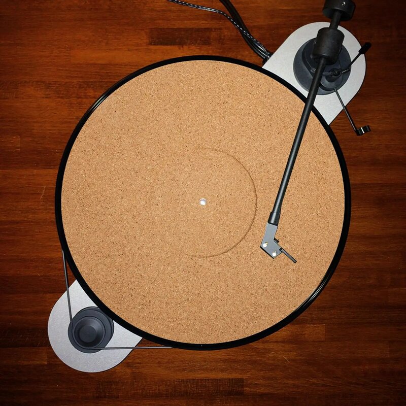 12 Inch Vinyl Platenmat Draaitafel Slipmat Decked Accessoires Beschermende Kurk Pad Platen