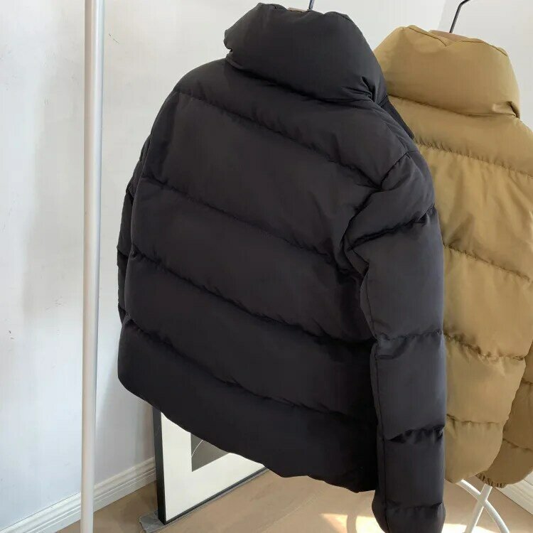 화이트 오리털 스키 코트 긴 소매 두꺼운 파카 여성용, 신제품, 패션, 겨울