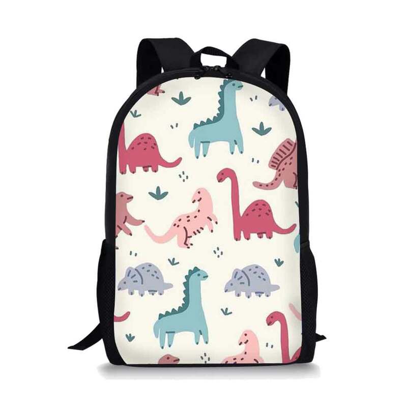Детский рюкзак с мультипликационным принтом динозавра, модный школьный ранец для мальчиков и девочек-подростков, многофункциональная сумка для книг