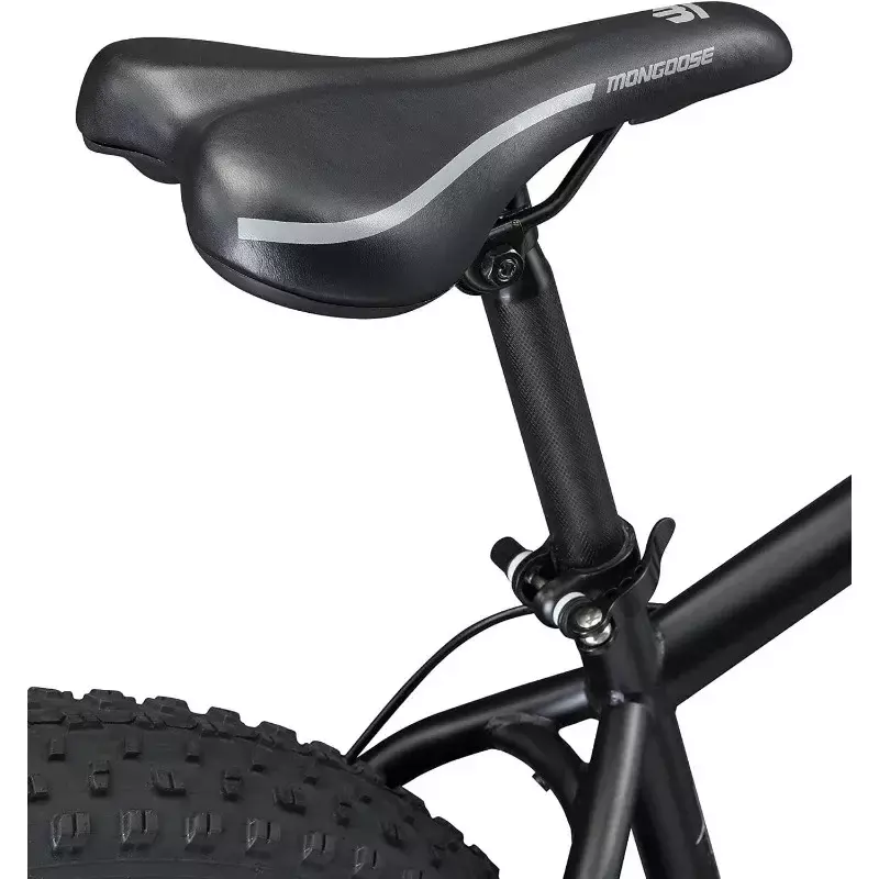 Горный велосипед Fat Tire, 26-дюймовые колеса, 4-дюймовые широкие шины Knobby, 7-скоростной привод, задний переключатель, дисковые тормоза