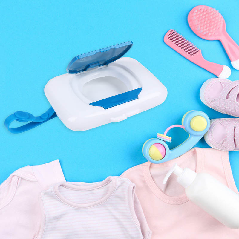 Kotak penyimpanan tisu basah untuk bayi, kotak penyimpanan tisu basah, wadah tisu bayi, kotak penyimpanan tisu basah, wadah Dispenser basah untuk bayi