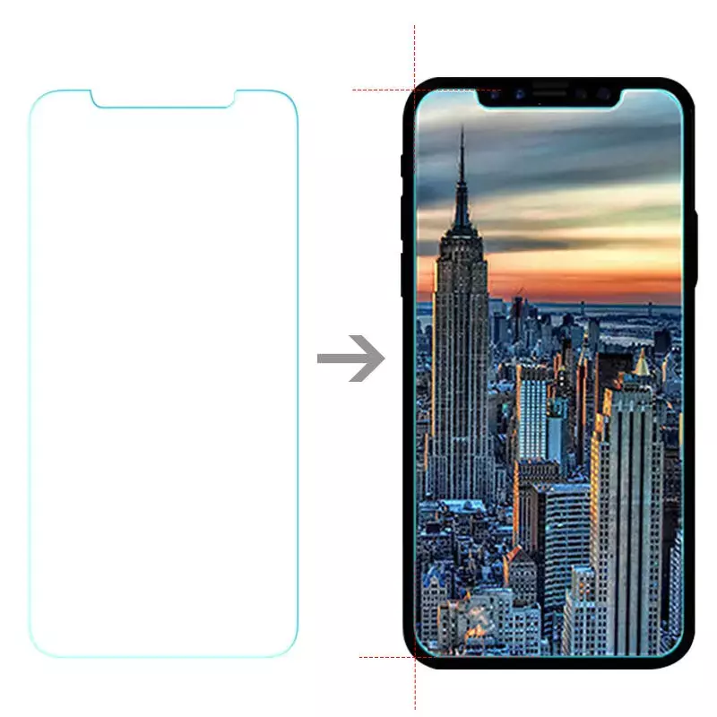 Protetor de tela de vidro temperado para iphone 7, 8 plus, 6s, se 2020, 3 peças, 1 conjunto