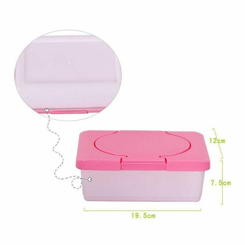 1 pz utile supporto in plastica accessori portatovaglioli custodia in carta per la casa scatola di fazzoletti bagnati salviette per bambini