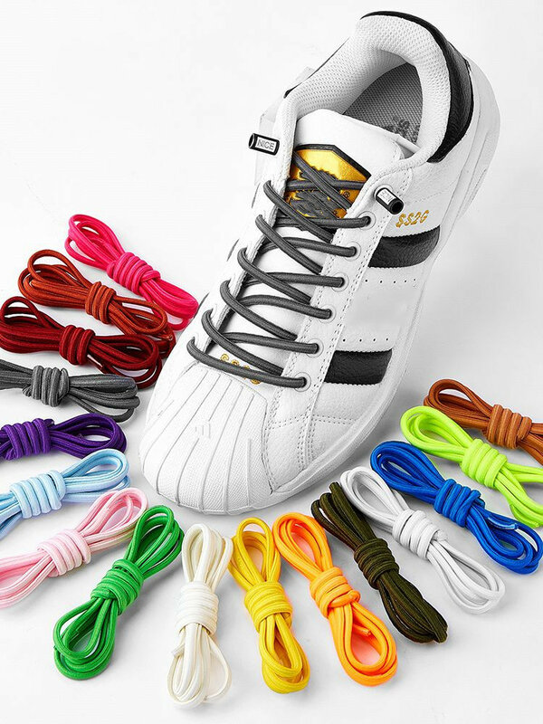 Opaski gumowe na buty elastyczne sznurówki trampki z ładnymi zamkami sznurowadła bez wiązania dla dzieci dorosłych Sport wysokiej jakości sznurki