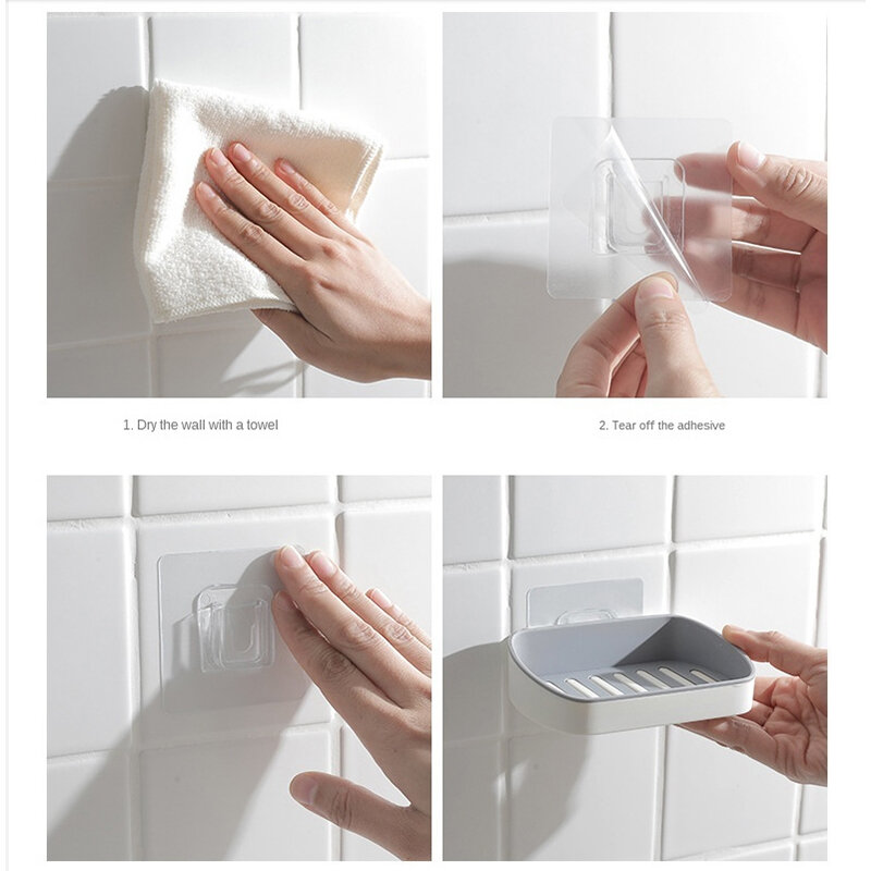Produkty przyjazne dla środowiska przestrzeń półka łazienkowa prysznic przechowywanie mydła Saver Travel plastikowa mydelniczka pojemnik do łazienki