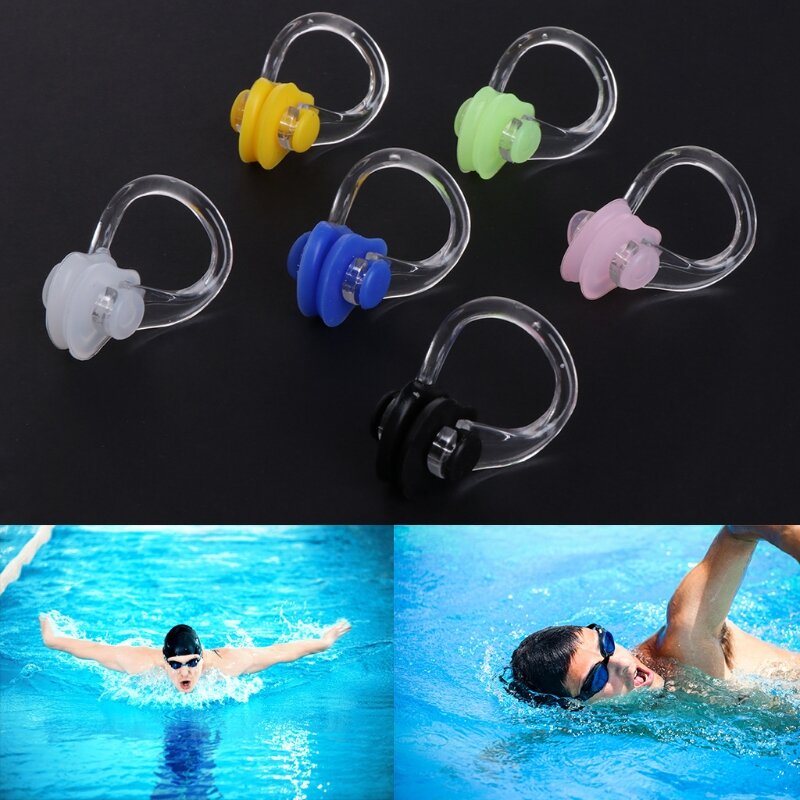 Pinzas para nariz para natación 3 en 1, Protector para nariz, protege tu nariz en deportes acuáticos 448D