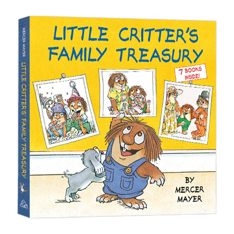 7 ألبوم عائلة ليتل كريتر ، كتب أطفال بعمر 3 4 5 6 ، كتب صور إنجليزية ، 9781524766191