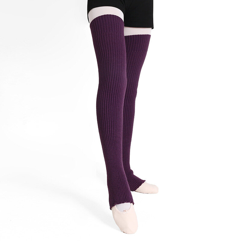 Удлиненные гетры 55 см, 75 см, женские длинные носки JK, вязаные теплые носки в студенческом стиле, осенне-зимние манжеты выше колена