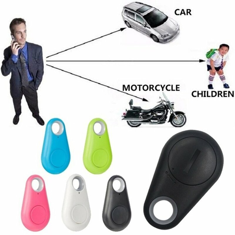 Mini Smart GPS Tracker Key Finder, Localizador sem fio Bluetooth, Anti Alarme Perdido, Dispositivo Sensor para Crianças, Animais de estimação, Cão, Bicicleta