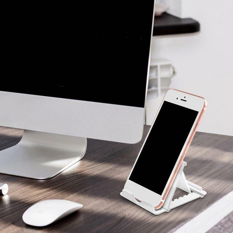 New Desktop Mobile Phone Stand Multi-stage Adjustment Holder Multifunctional Base Desk Bracket Extend Support Phone