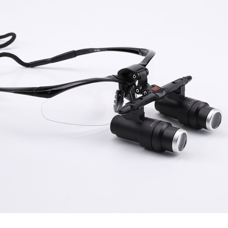 4x occhialini dentali occhialini dentali lente d'ingrandimento binoculare leggera strumenti dentali odontoiatria strumento dentista chirurgia lente d'ingrandimento orale