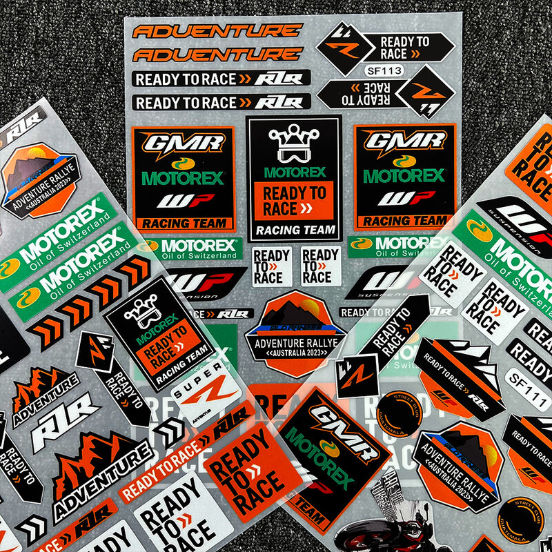 Moto Aeflective sticker decalcomanie accessori modificati impermeabile per KTM RC8 Duke 125 390 690 790 890 990 1290 Adventure EXC
