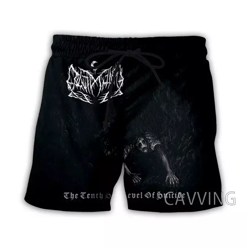 CAVVING 3D Printed  Leviathan  Band   Summer Beach Shorts Streetwear Quick Dry Casual Shorts Sweat Shorts for Women/men