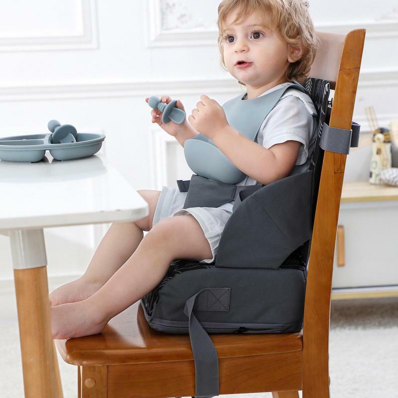 Kindersitz für Küchen stuhl Klappbares Esszimmers tuhl kissen zur Erhöhung der Sitzhöhe rutsch feste Kinder stütz matte zum Essen zu Hause