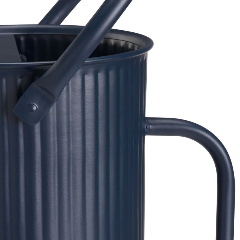 1.2 gal Steel Watering Can, Blue Cove