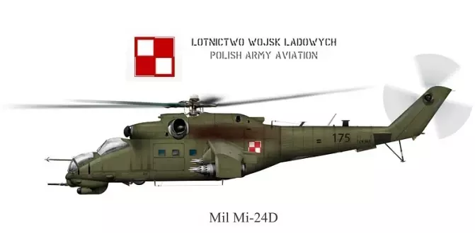 Polish Militaire Luchtvaart Mi-24D Aanval Helikopter T-Shirt 100% Katoen O-hals Zomer Korte Mouw Casual Heren T-Shirt Maat S-3XL