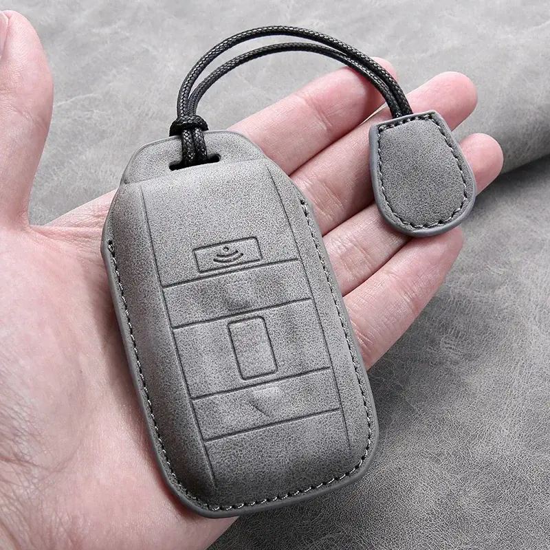 غطاء مفتاح السيارة الجلدي يستخدم لفات-رويس كولينان ، فانتوم ، حرب الأشباح ، الفجر ، غلاف حافظة المفتاح ، جديد