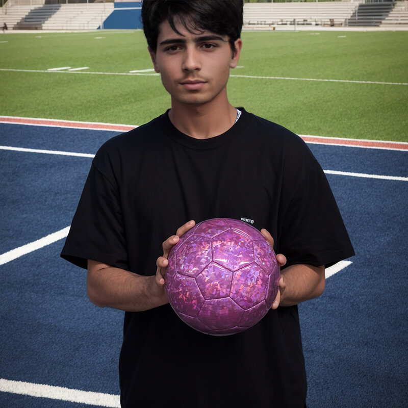 PVC bola de futebol costurada à máquina para crianças, escola, todos os níveis de habilidade, Match Soccer Balls, impermeável, tamanho 5, esportes ao ar livre