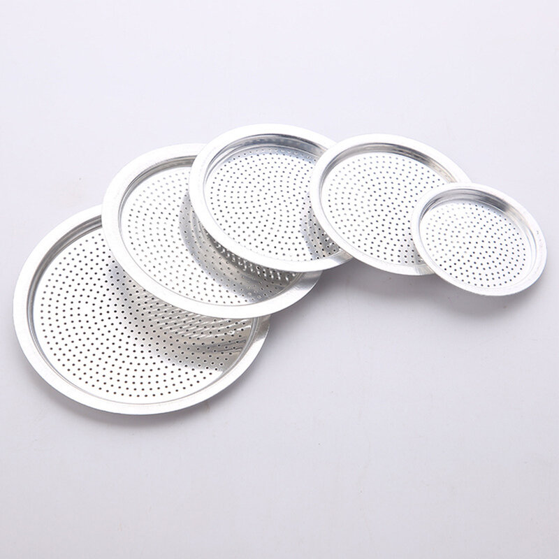 Juntas de anillo de café de silicona de sellado y filtros de olla Moka de aluminio, Kit de repuesto para accesorios de cocina, 1, 2, 3, 6, 9, 12