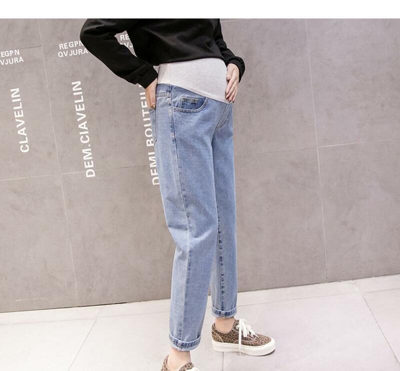 Sexy Winter Denim Jeans Umstands hose Skinny Stretch Kleidung für schwangere Frauen Frühling Schwangerschaft Hosen schwangere Frauen Hosen