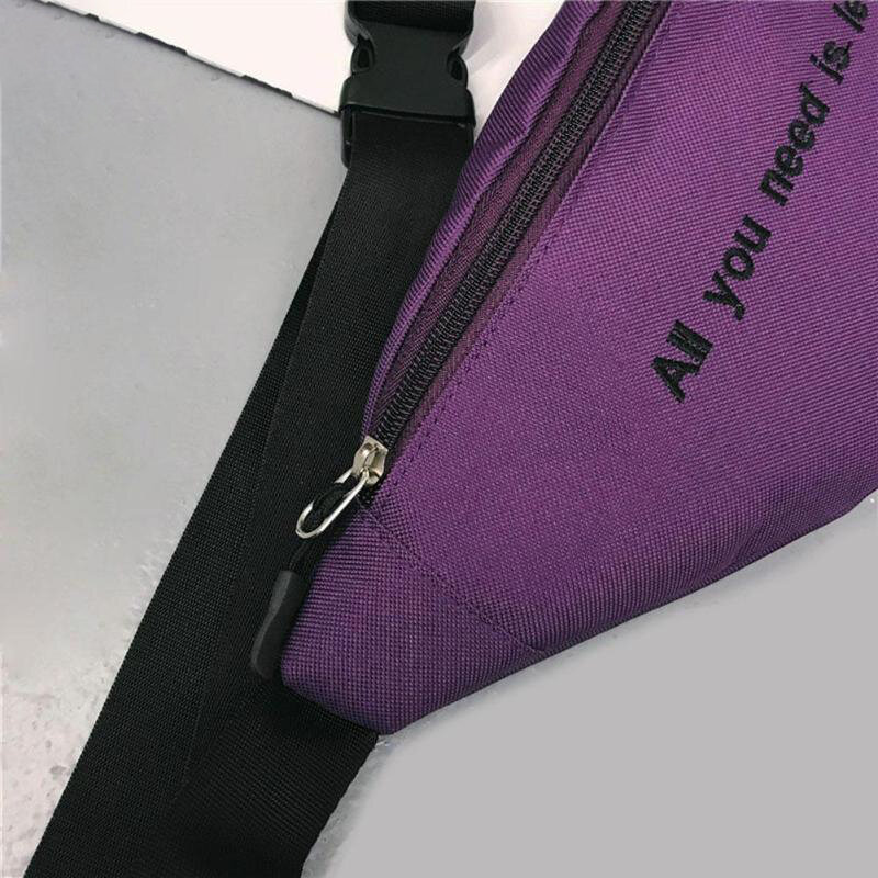 Leinwand Harajuku Stil Hüft tasche für Frauen Männer Unisex Gürtel tasche Brust packungen Geld gürtel Bauch taschen Geldbörse schick