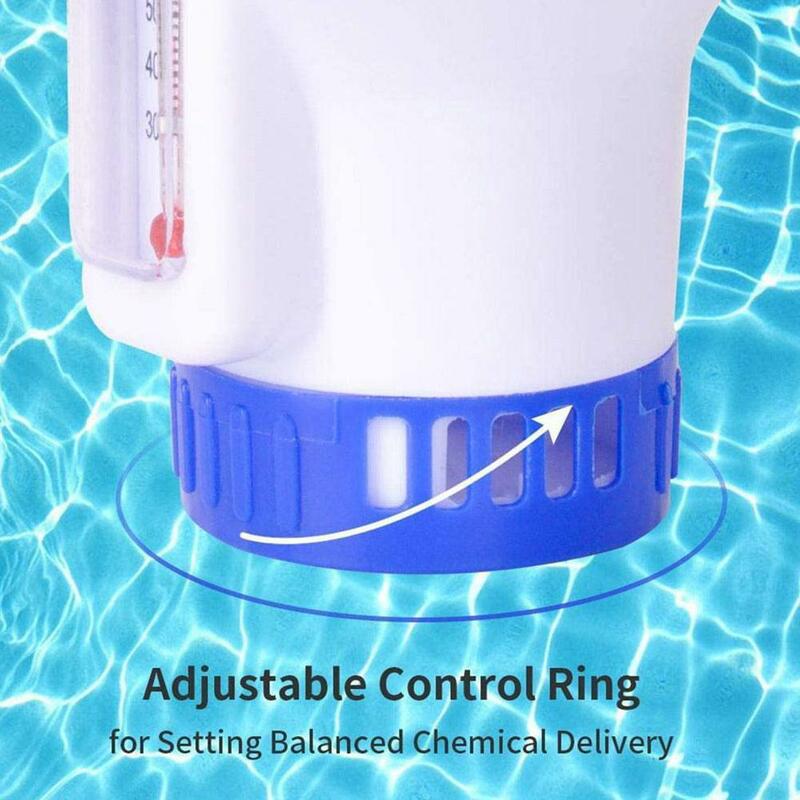 Automatische Drogen spender schwimmende Pillen Desinfektion sbox schwimmende Chlor chemische Spender Applikator Whirlpool liefert