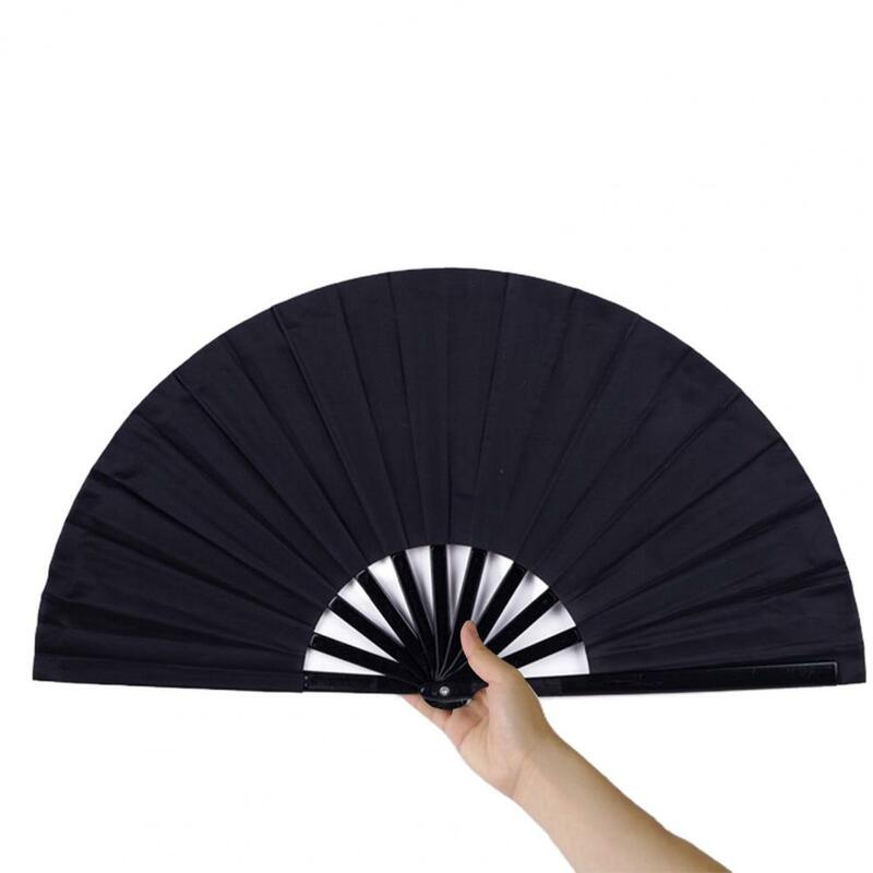 13 Inch Tai Chi Folding Fan Silk Cloth Blank Chinese Folding Fan Wooden Decorative Antiquity Folding Fan Classical Hand Fans