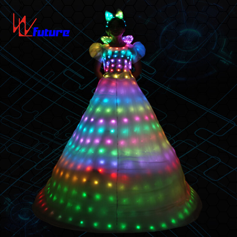Costume de robot à LED avec échasses lumineuses, vêtements pour hommes, spectacle prudent, olympiques de phtalmen, robe de danse de salon