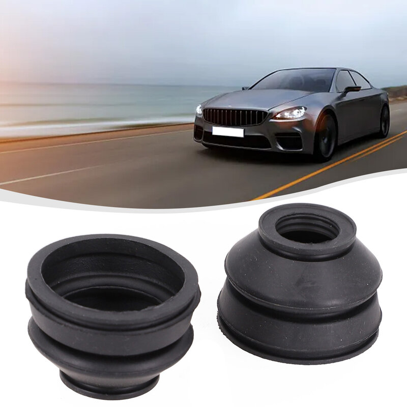Anti Pulls Rubber Boot Joint Cover  Black  Universal Fitment  Minimizes Suspension Parts Wear  Easy Installation 2 Pack