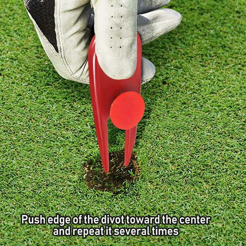 Ball Mark Repair Tool Golf Repair Tool Golf Repair Tool With Ergonomic Design Golf Tool For Beginners Advancers And Golf Lovers