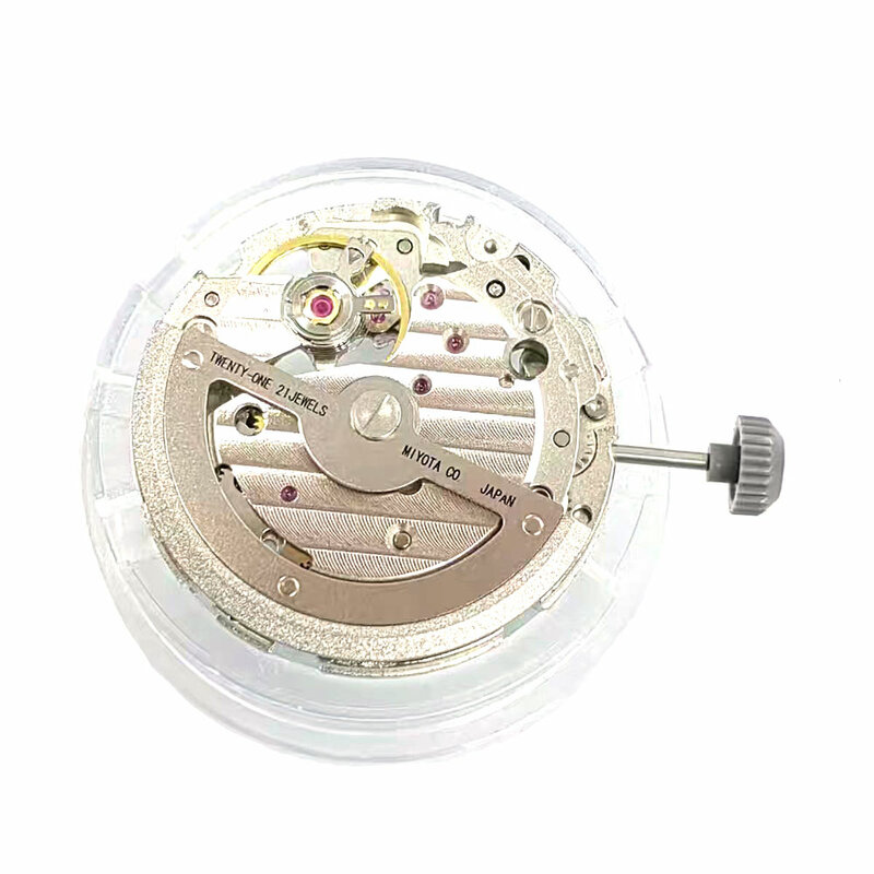 Japanese Watch Movement 82S0 Movement 21 Jewelry Open Heart Automatic Chaining Mechanical Movement Suitable for Men's Watches