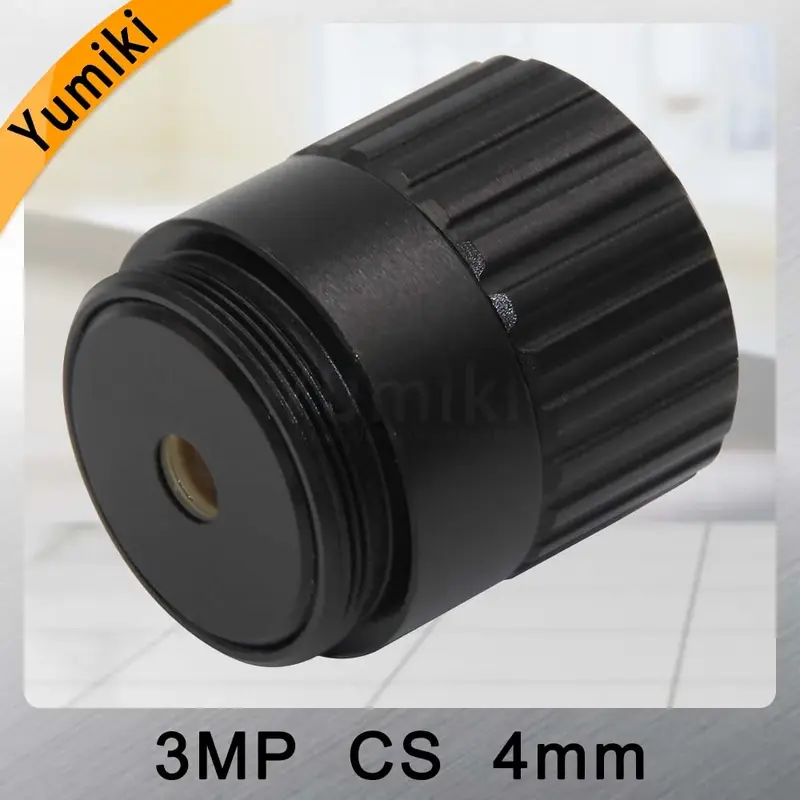Yumiki lente cctv 1/2.5 ''f1.4 cs fixo ir 3.0 megapixels cctv, lente para ir 720p/1080p câmera de segurança